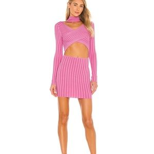 pink superdown dress